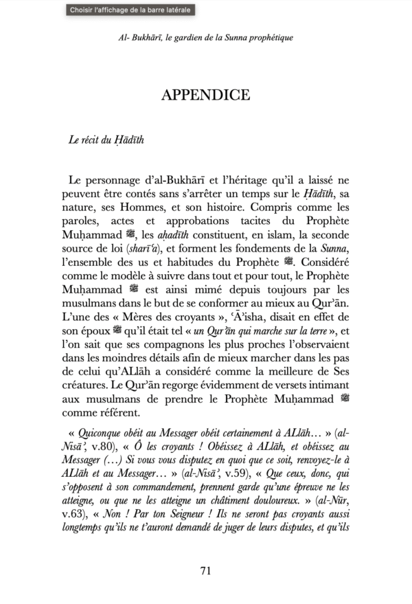 Al-Bukhari : le gardien de la Sunna prophétique - Renaud K. - Sarrazins – Image 8