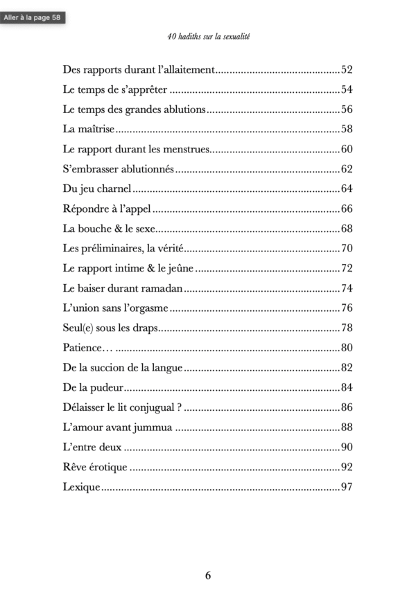 40 hadiths sur la sexualité (avec commentaires) – Anissa Editions – Image 4