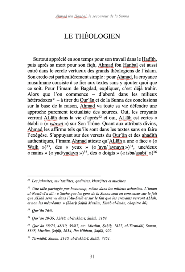 Ahmad Ibn Hanbal : le secoureur de la Sunna - Renaud K. - Sarrazins – Image 5