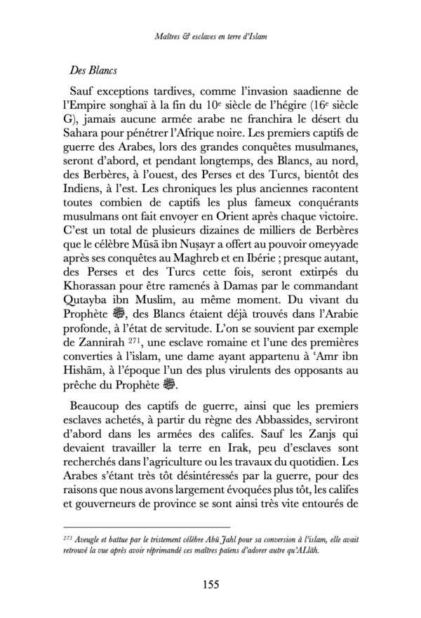 Maîtres & esclaves en terre d’Islam, un génocide voilé ? – Renaud K. – Sarrazins – Image 12